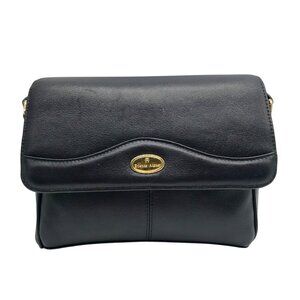Etienne Aigner Black Leather Crossbody